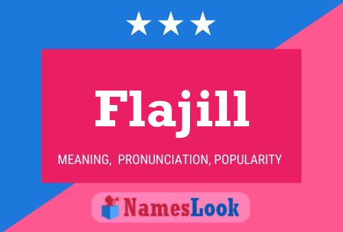 ملصق اسم Flajill