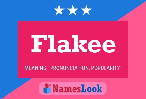 ملصق اسم Flakee