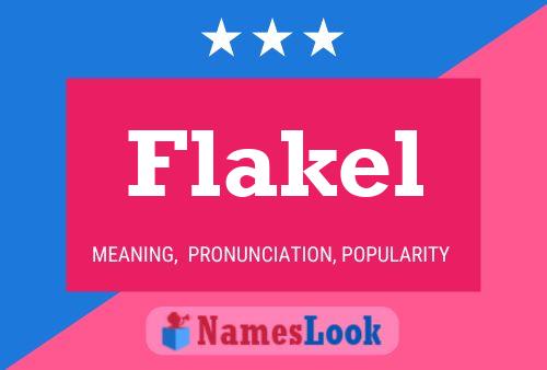 ملصق اسم Flakel