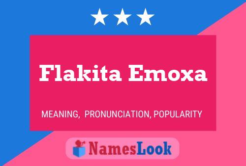 ملصق اسم Flakita Emoxa