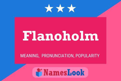 ملصق اسم Flanoholm