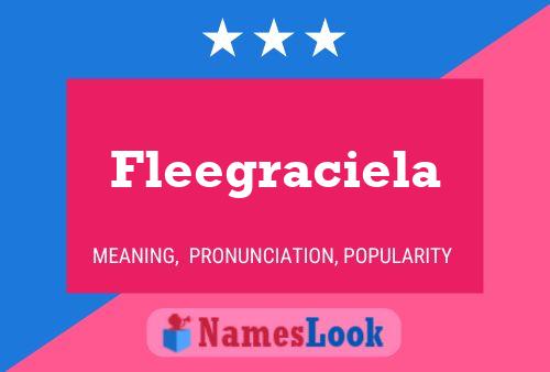 ملصق اسم Fleegraciela