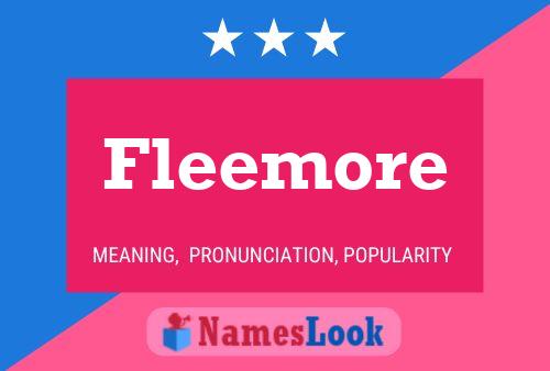 ملصق اسم Fleemore