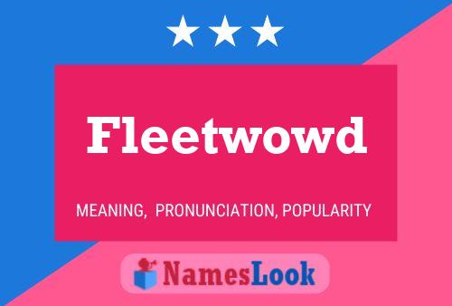 ملصق اسم Fleetwowd