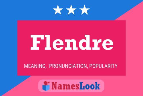 ملصق اسم Flendre