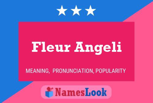 ملصق اسم Fleur Angeli