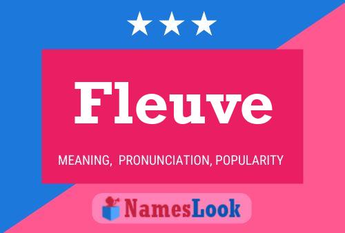 ملصق اسم Fleuve