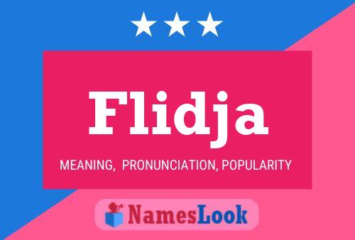 ملصق اسم Flidja