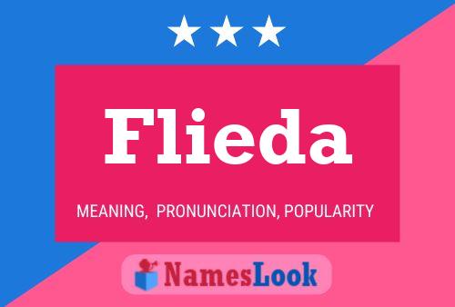 ملصق اسم Flieda