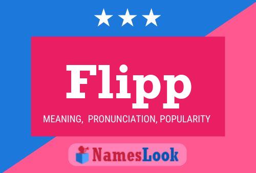 ملصق اسم Flipp