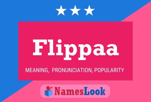 ملصق اسم Flippaa