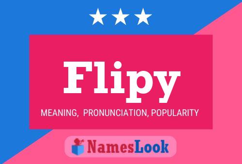 ملصق اسم Flipy