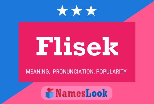 ملصق اسم Flisek