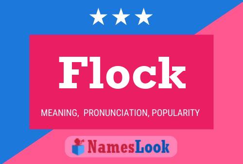 ملصق اسم Flock