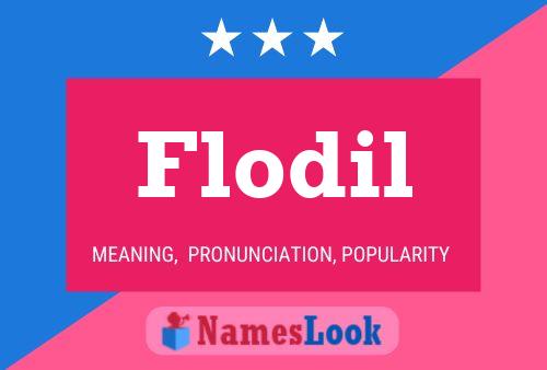 ملصق اسم Flodil