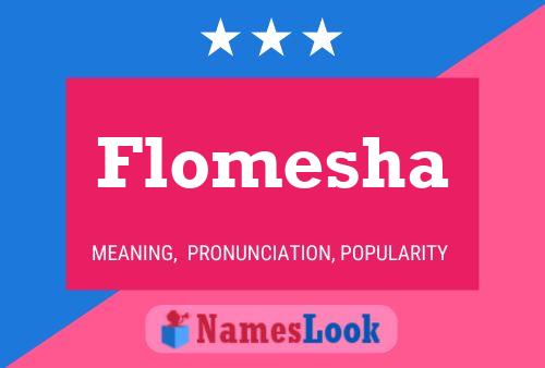 ملصق اسم Flomesha