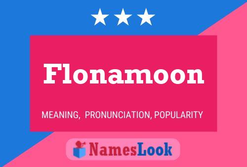 ملصق اسم Flonamoon