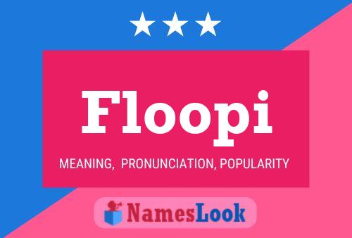 ملصق اسم Floopi