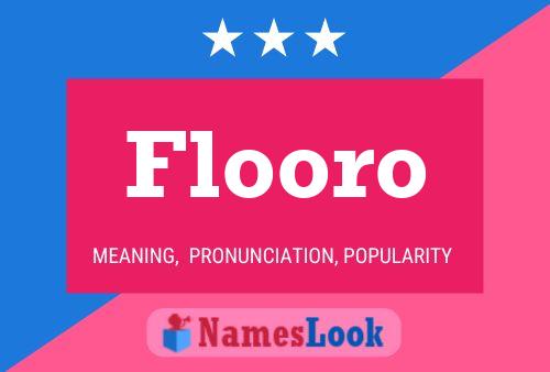 ملصق اسم Flooro