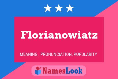 ملصق اسم Florianowiatz