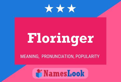 ملصق اسم Floringer