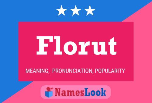 ملصق اسم Florut