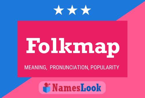 ملصق اسم Folkmap