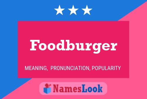 ملصق اسم Foodburger