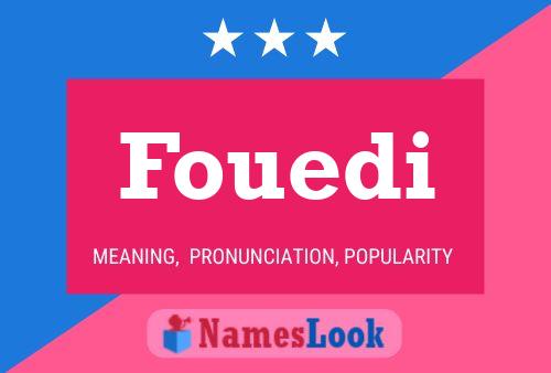 ملصق اسم Fouedi