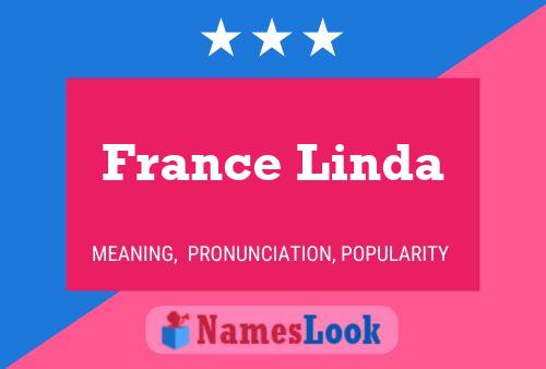 ملصق اسم France Linda