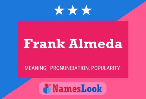 ملصق اسم Frank Almeda