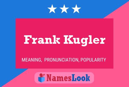 ملصق اسم Frank Kugler