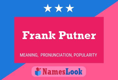 ملصق اسم Frank Putner