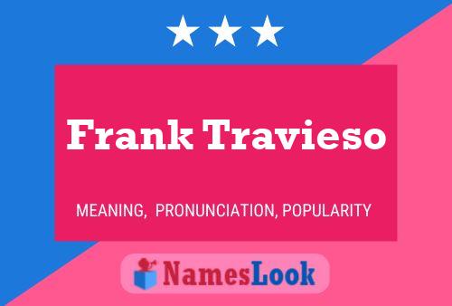 ملصق اسم Frank Travieso