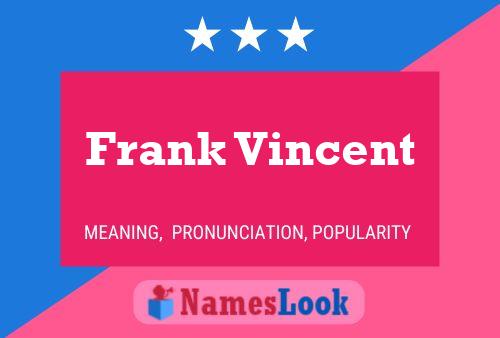 ملصق اسم Frank Vincent