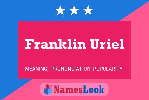 ملصق اسم Franklin Uriel