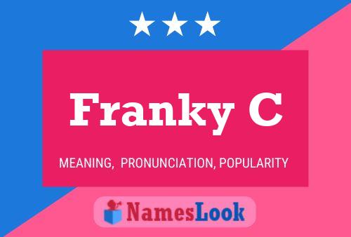 ملصق اسم Franky C