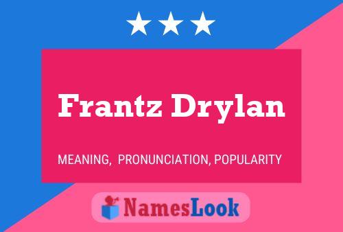 ملصق اسم Frantz Drylan