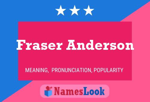 ملصق اسم Fraser Anderson