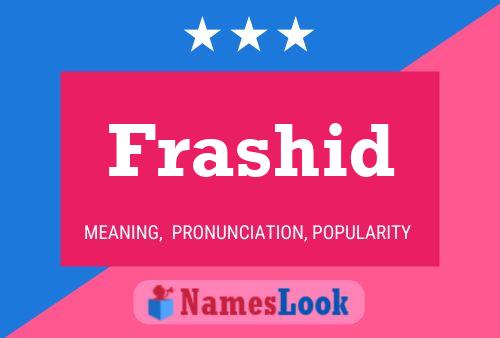 ملصق اسم Frashid