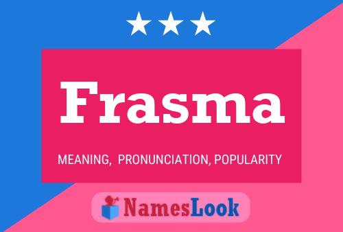 ملصق اسم Frasma