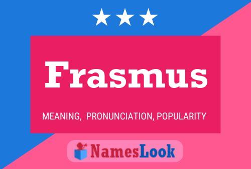 ملصق اسم Frasmus