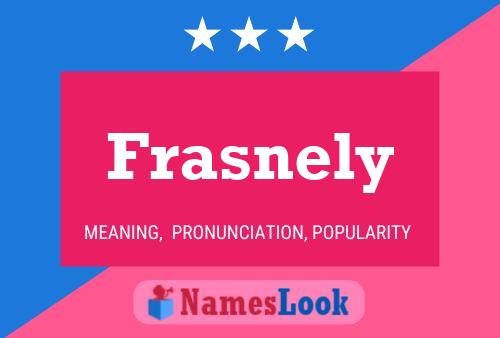 ملصق اسم Frasnely