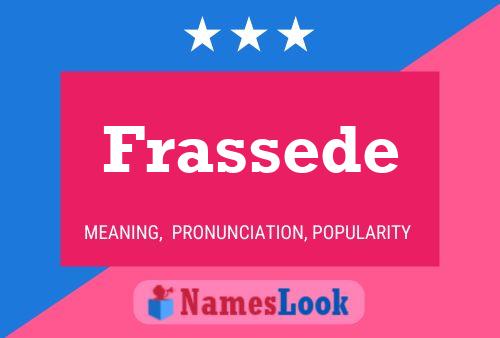 ملصق اسم Frassede