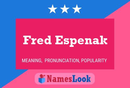 ملصق اسم Fred Espenak