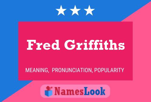 ملصق اسم Fred Griffiths