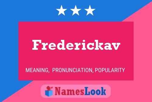 ملصق اسم Frederickav