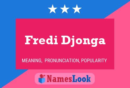 ملصق اسم Fredi Djonga