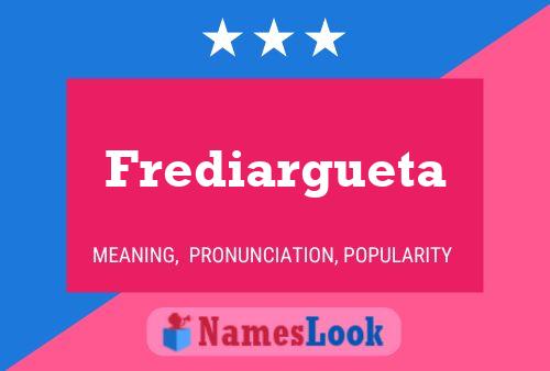 ملصق اسم Frediargueta