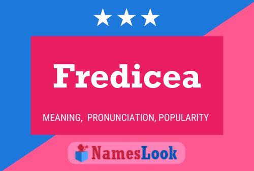 ملصق اسم Fredicea